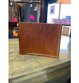 Chase Combs Leather Chase Combs Leather Two-Tone Mahogany Bifold Wallet