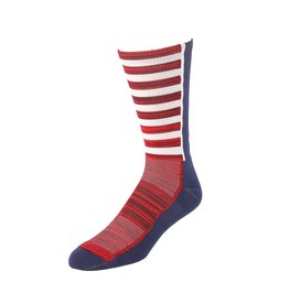 Cinch Cinch American Flag MXY6006032 Crew Socks Sz. Large