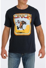 Cinch Men’s Navy Vintage Bronc Logo MTT1690495 Logo Tee