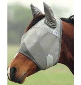 Cashel Silver Fly Mask Standard Horse With Ears CFMHSE