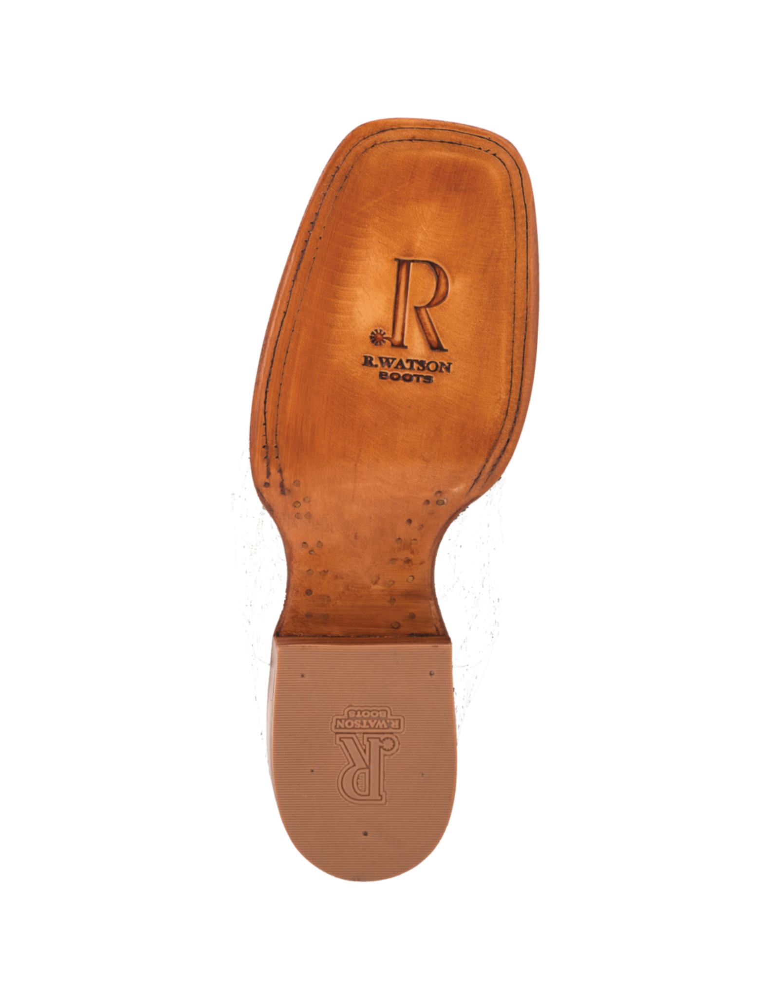 R Watson Men's Arizona Tan Cowhide RW8021-2 Western Boots