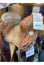 Preowned Martin Saddlery Ranch 110074 16.5" Seat, Wide Tree Saddle