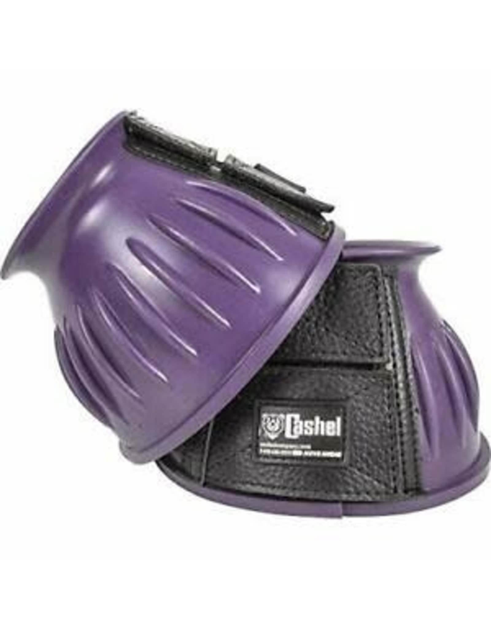 Cashel Cashel Purple Rubber BB-RPR-M Bell Boots Sz. Medium