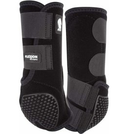Classic Equine Flexion Black Hind Boots FCLS202 Sz. Medium