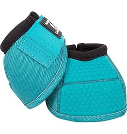 Classic Equine Flexion No-Turn CFN100AQM Aqua Bell Boots Sz. Medium