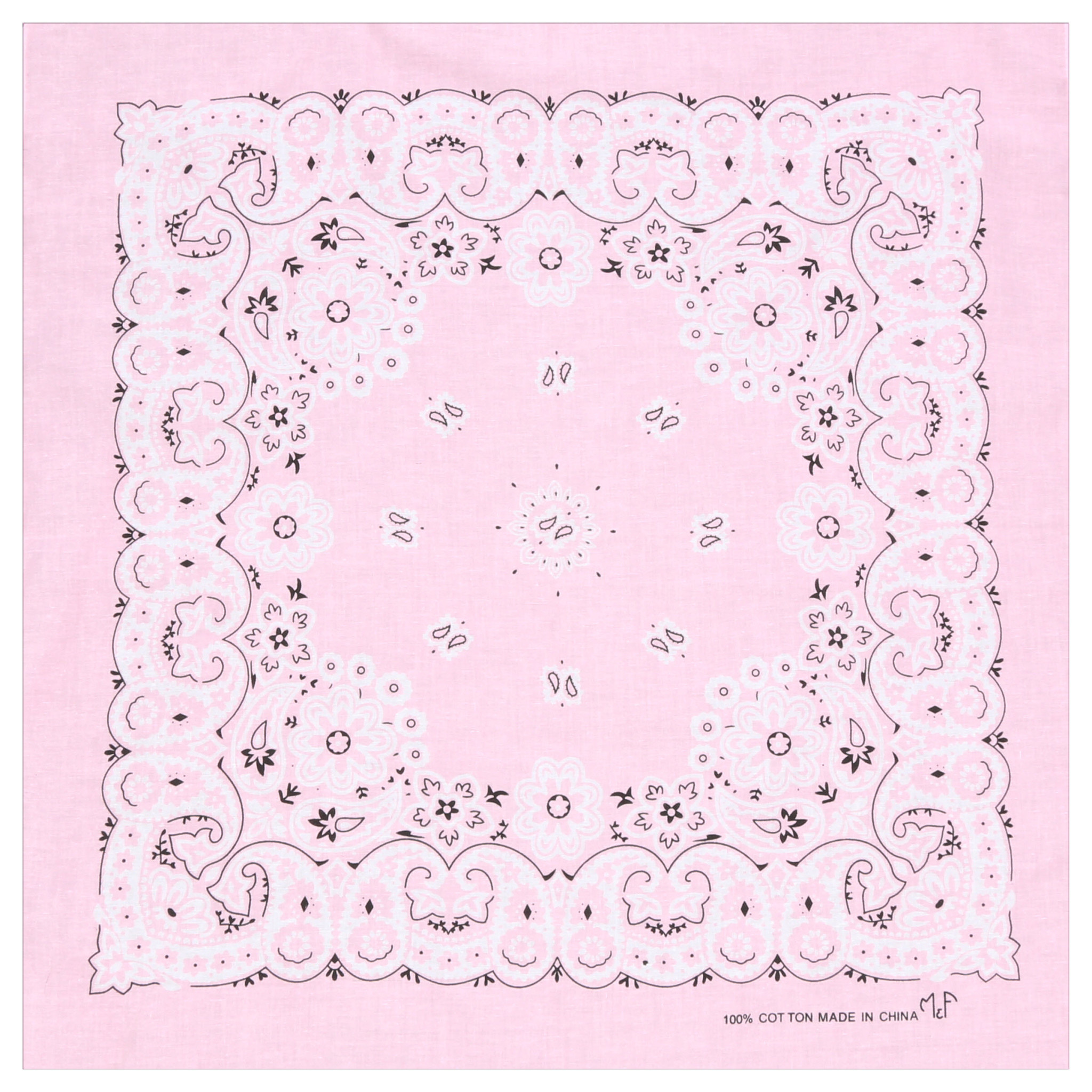 M&F M&F Pink Paisley 1001024 Bandanas - Nelson Royal's