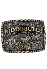 Attitude Jewelry Attitude Dale Brisby Bulls & Fools A917DB Belt Buckle