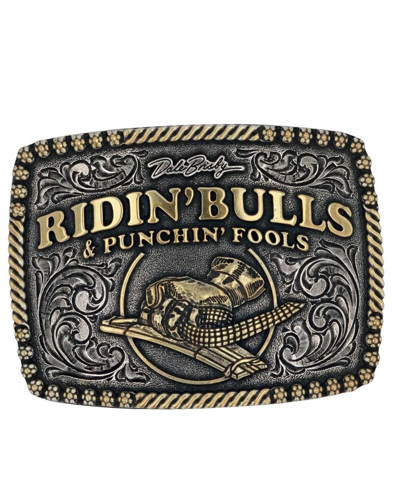 Attitude Jewelry Attitude Dale Brisby Bulls & Fools A917DB Belt Buckle