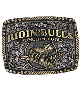 Attitude Jewelry Attitude Dale Brisby Bulls & Fools A917DB Belt Buckle