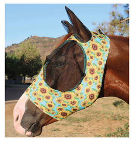 Professional's Choice Professional’s Choice CFM300-Sun Oversized Sunflower Lycra Fly Mask