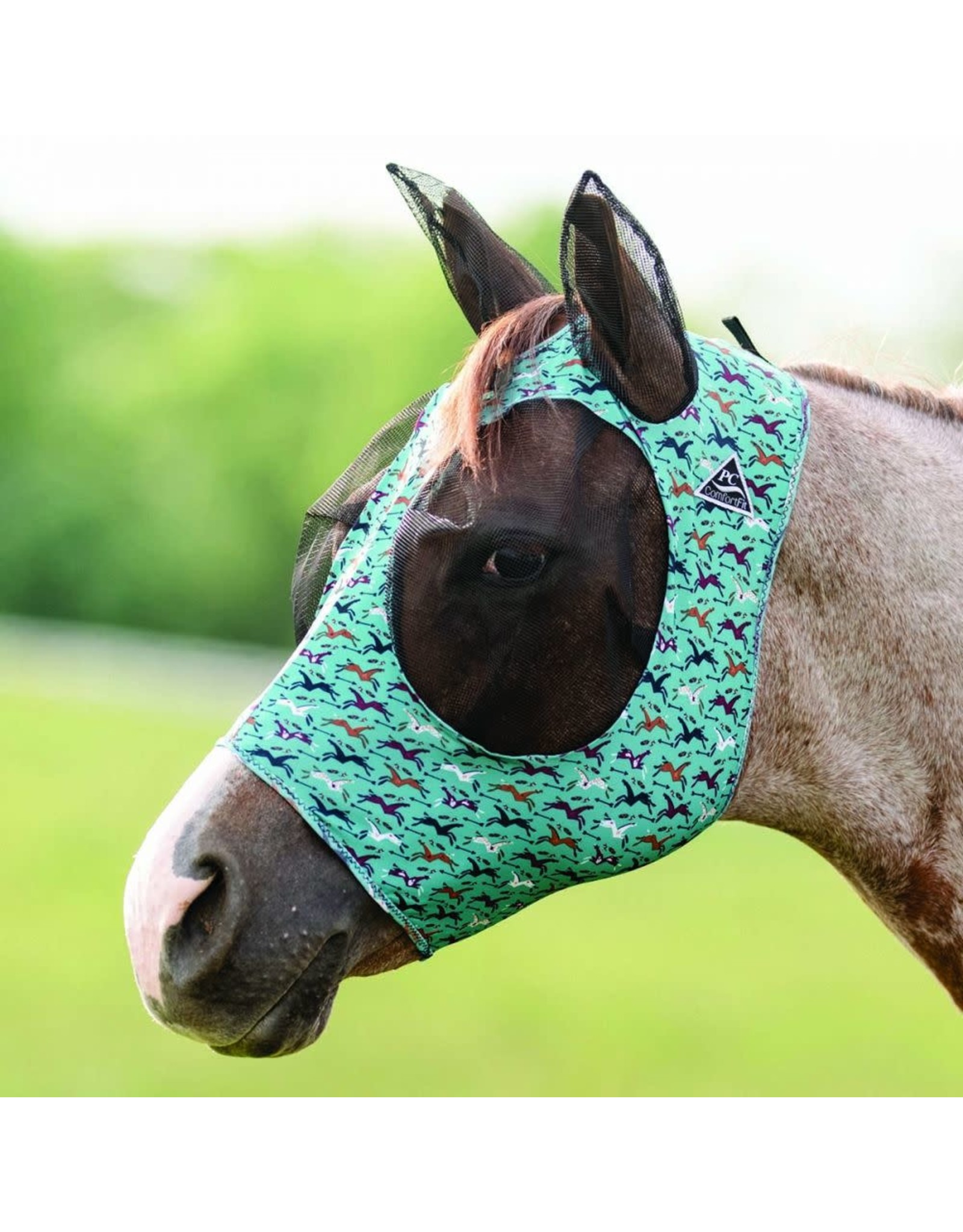 Professional's Choice Professional's Choice Comfort Fly Mask  CFM050-PT Pony Tracks Pony size