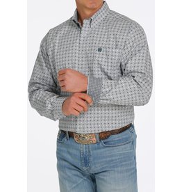 Cinch Men's MTW1105394 Grey Long Sleeve Shirt