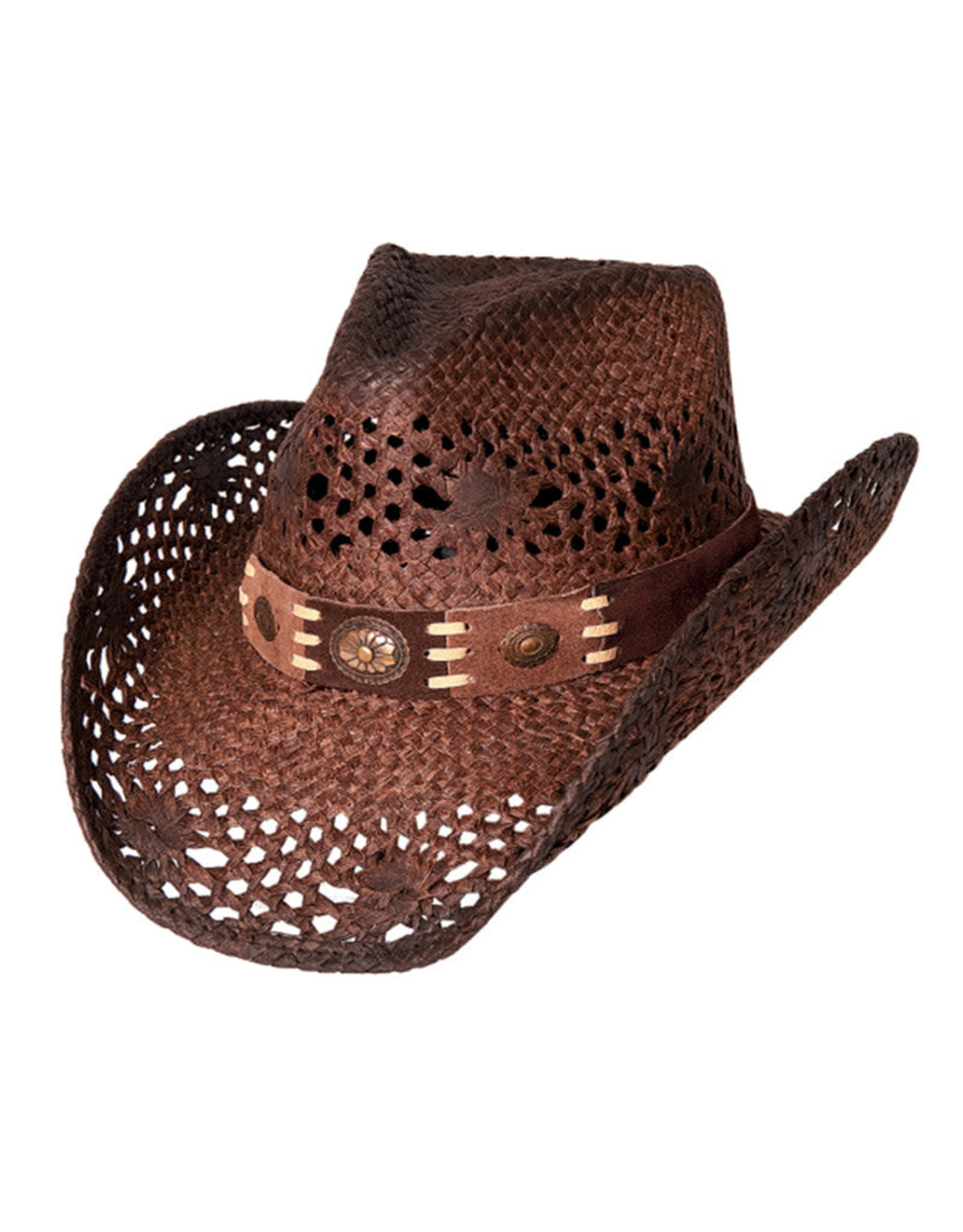 Bullhide Pure Country Chocolate 2534 Straw Hat