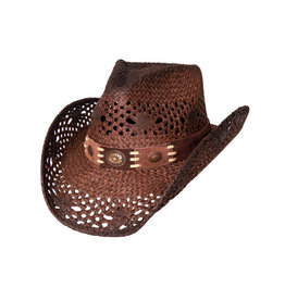 Bullhide Pure Country Chocolate 2534 Straw Hat