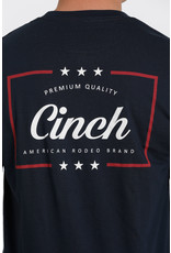 Cinch Mens Rodeo Brand Logo MTT1690477NAV Graphic Tee