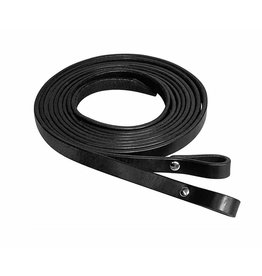 Circle Y Black 5/8" X 7' Chicago Screw Ends 4775-0018 Split Reins