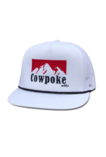 Whiskey Bent Hat Co. Cowboy Killer 2.0 White Trucker Cap