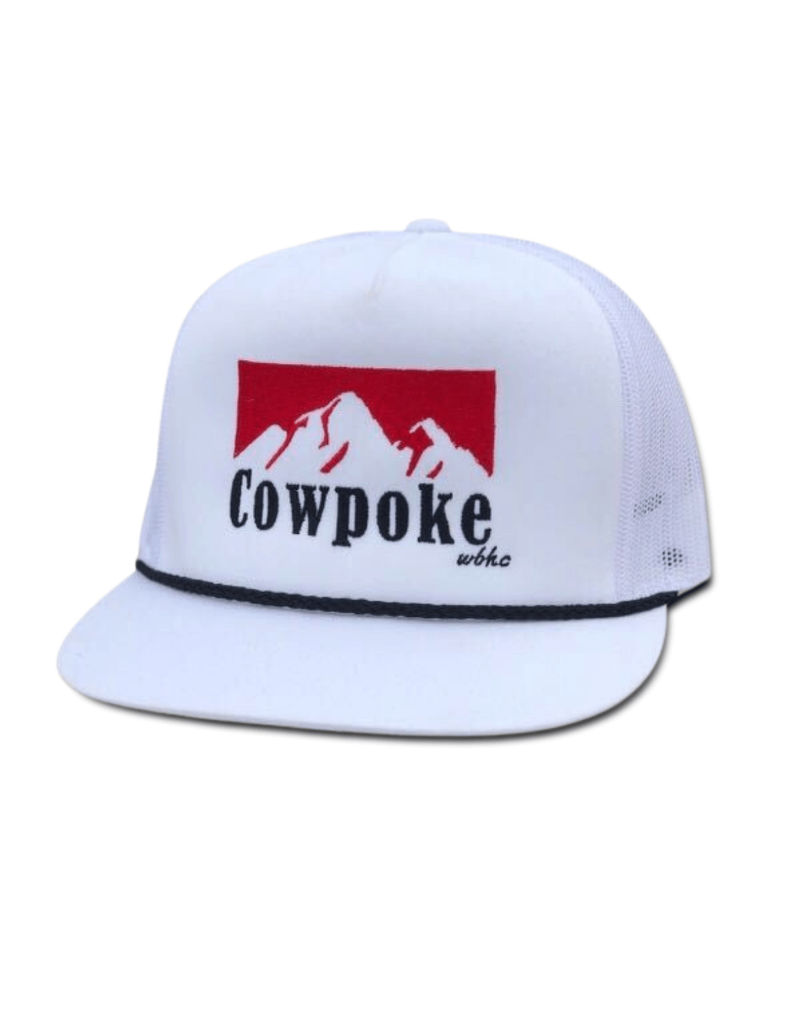 Whiskey Bent Hat Co. Cowboy Killer 2.0 White Trucker Cap