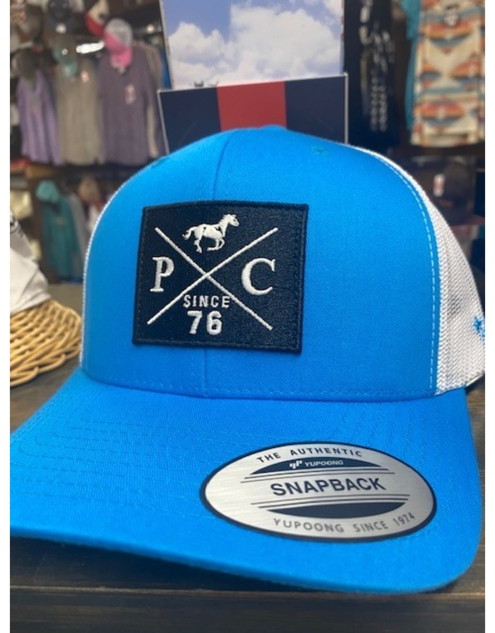 Professional's Choice Professional's Choice Turquoise Snapback BC2203-TUR/WHI Cap