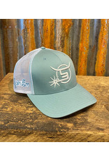 Spin Em Spin Em "Cascade 2" Teal/Grey Snapback Cap