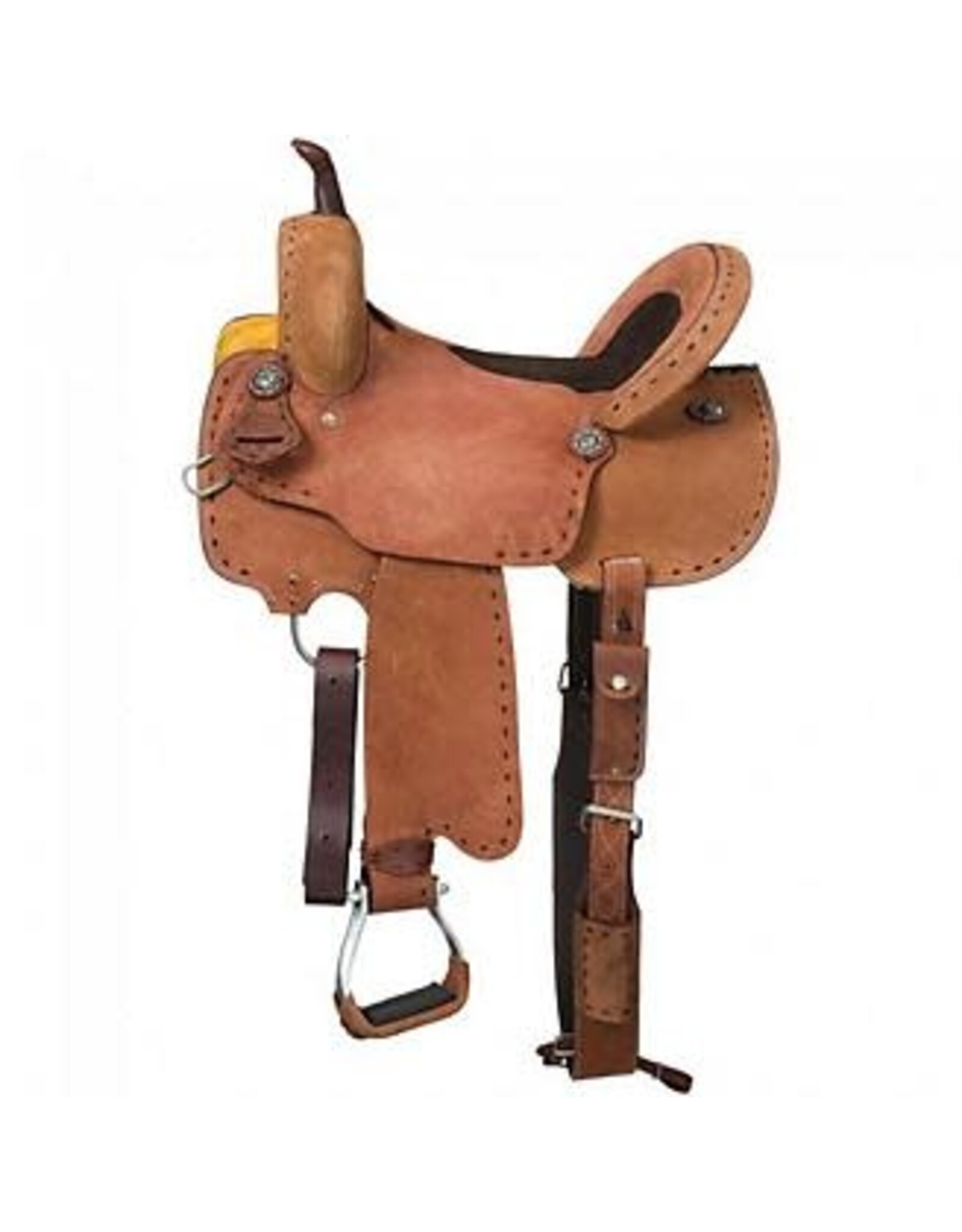 Royal King Royal King Branson Rough Out RK2972-80-12 Youth 12" Wide Tree Barrel Saddle