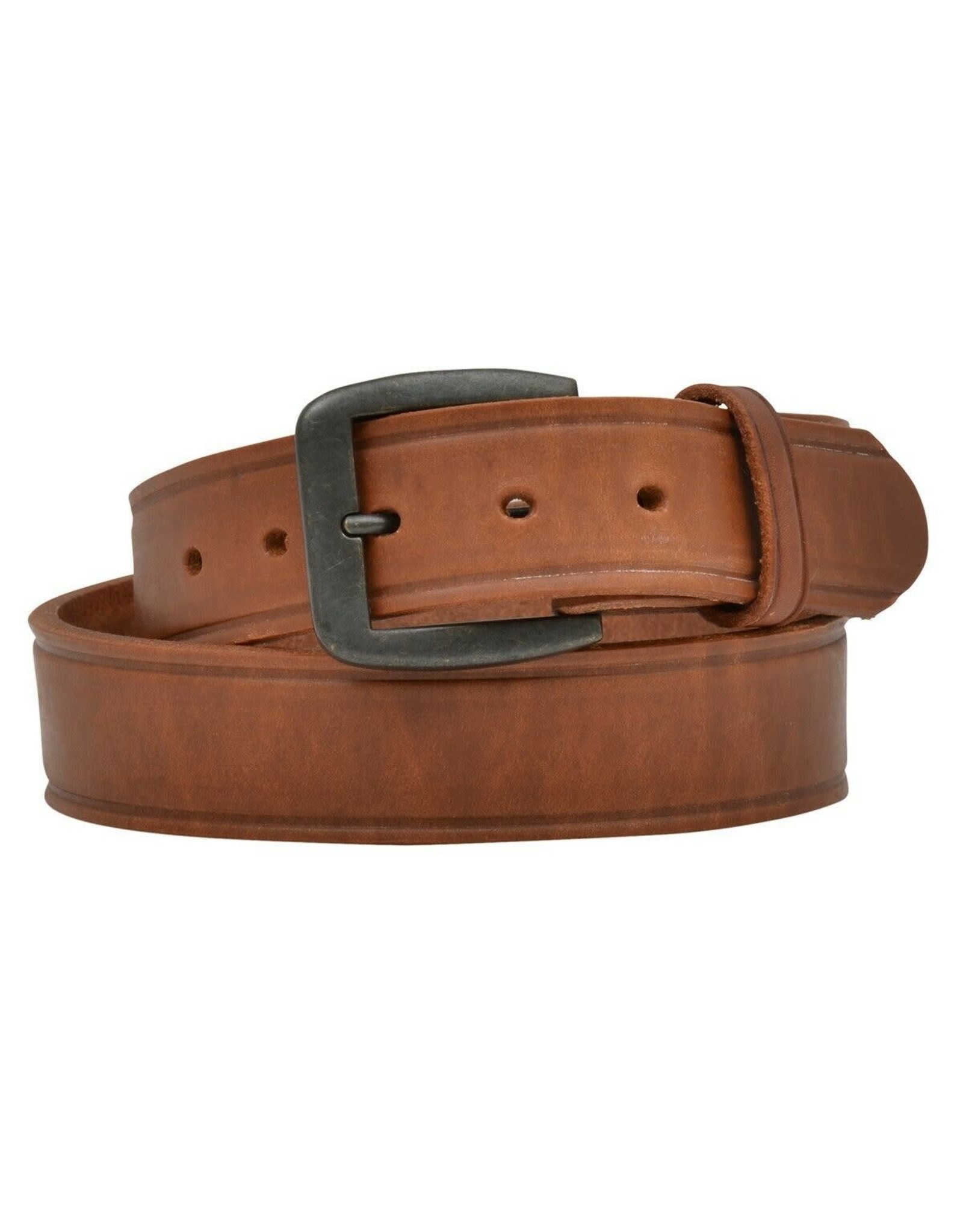 3D Men’s Plain Thick Leather Belt D1147-44