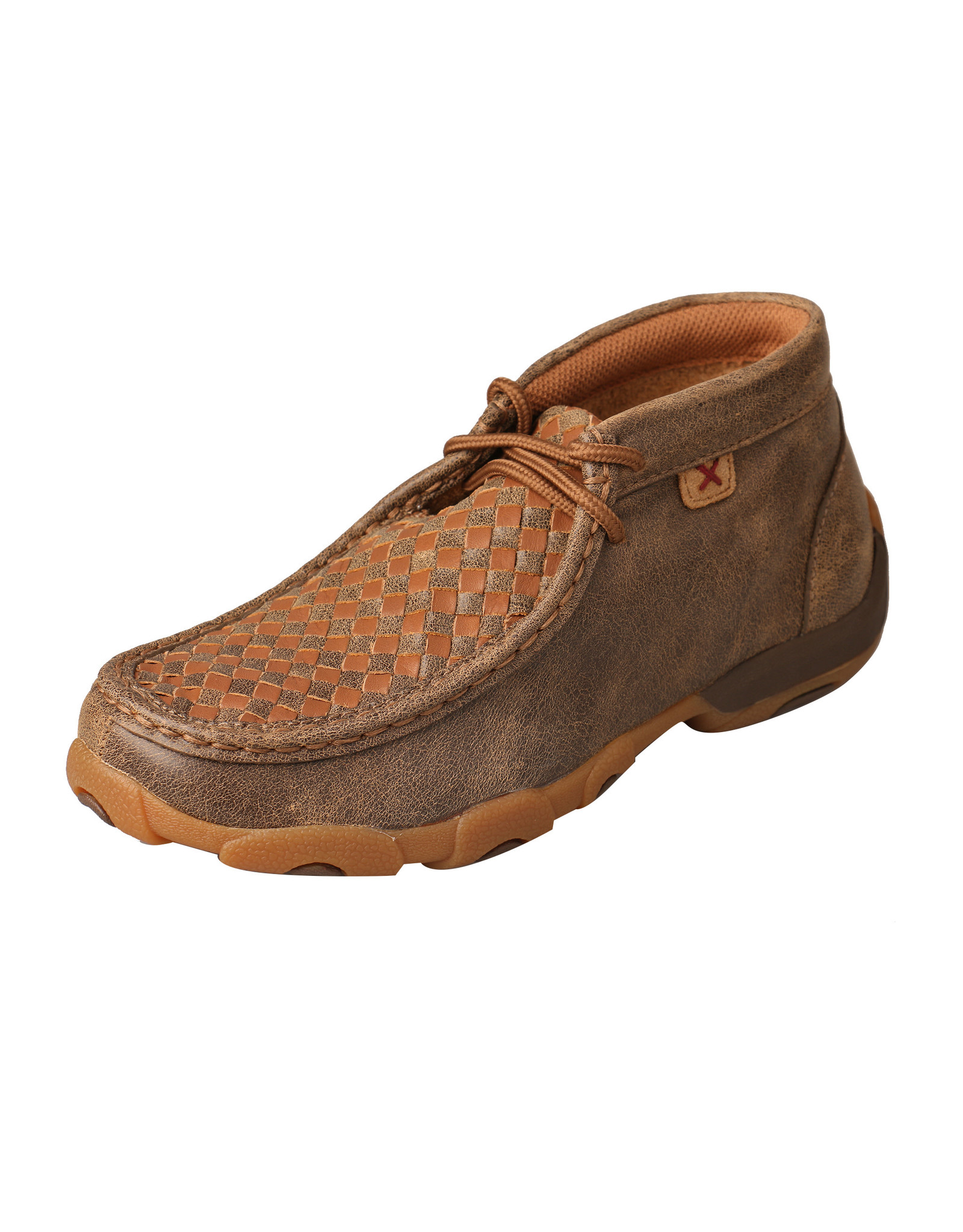 Twisted X Twisted X Youth YDM0030 Bomber/Tan Basketweave Mocs