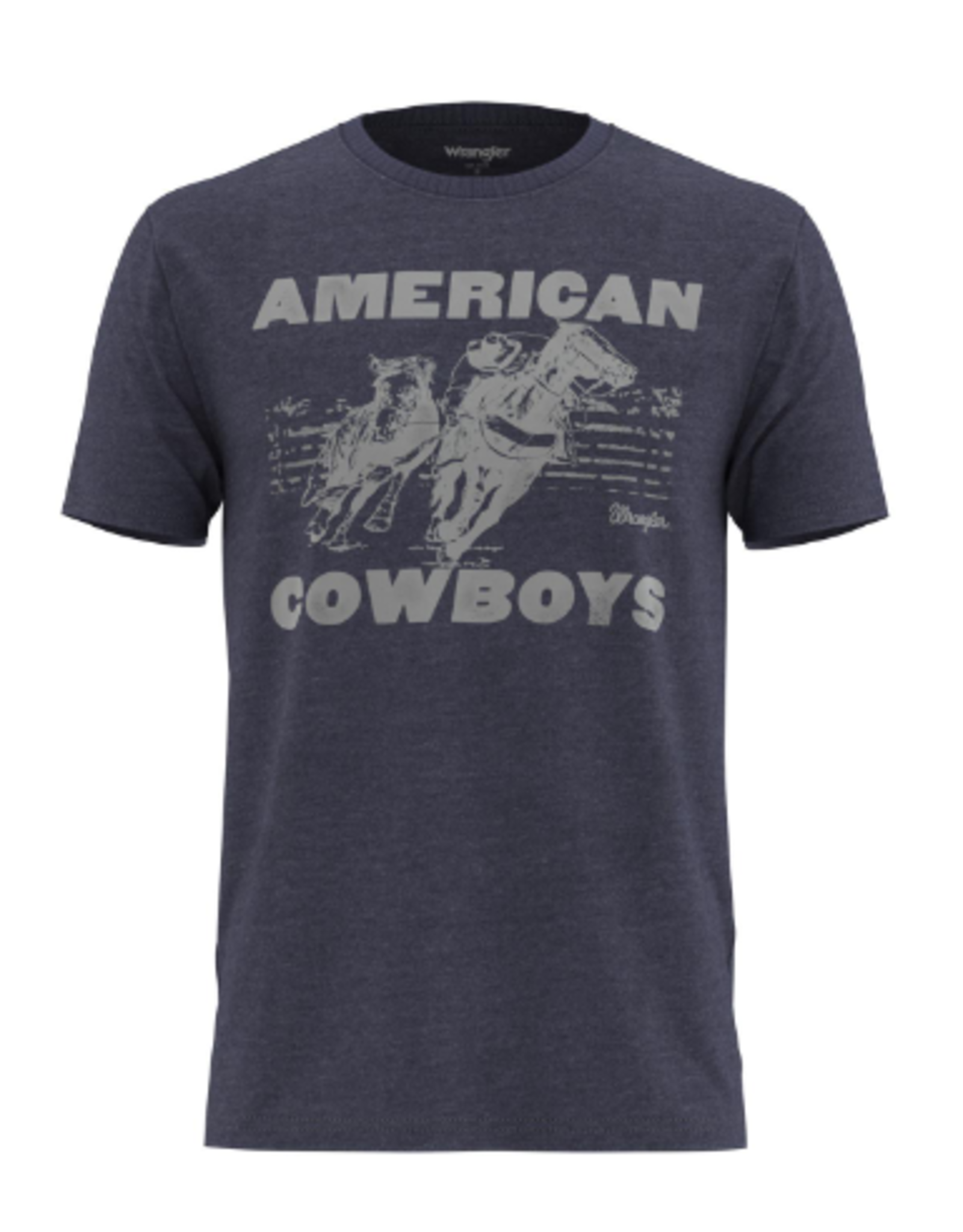 Wrangler Mens Short Sleeve 112318447 American Cowboy T Shirt