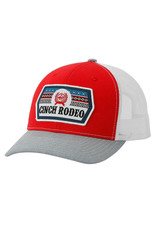 Cinch Cinch Men's Red/Gray Cinch Rodeo Trucker Cap MCC0800002