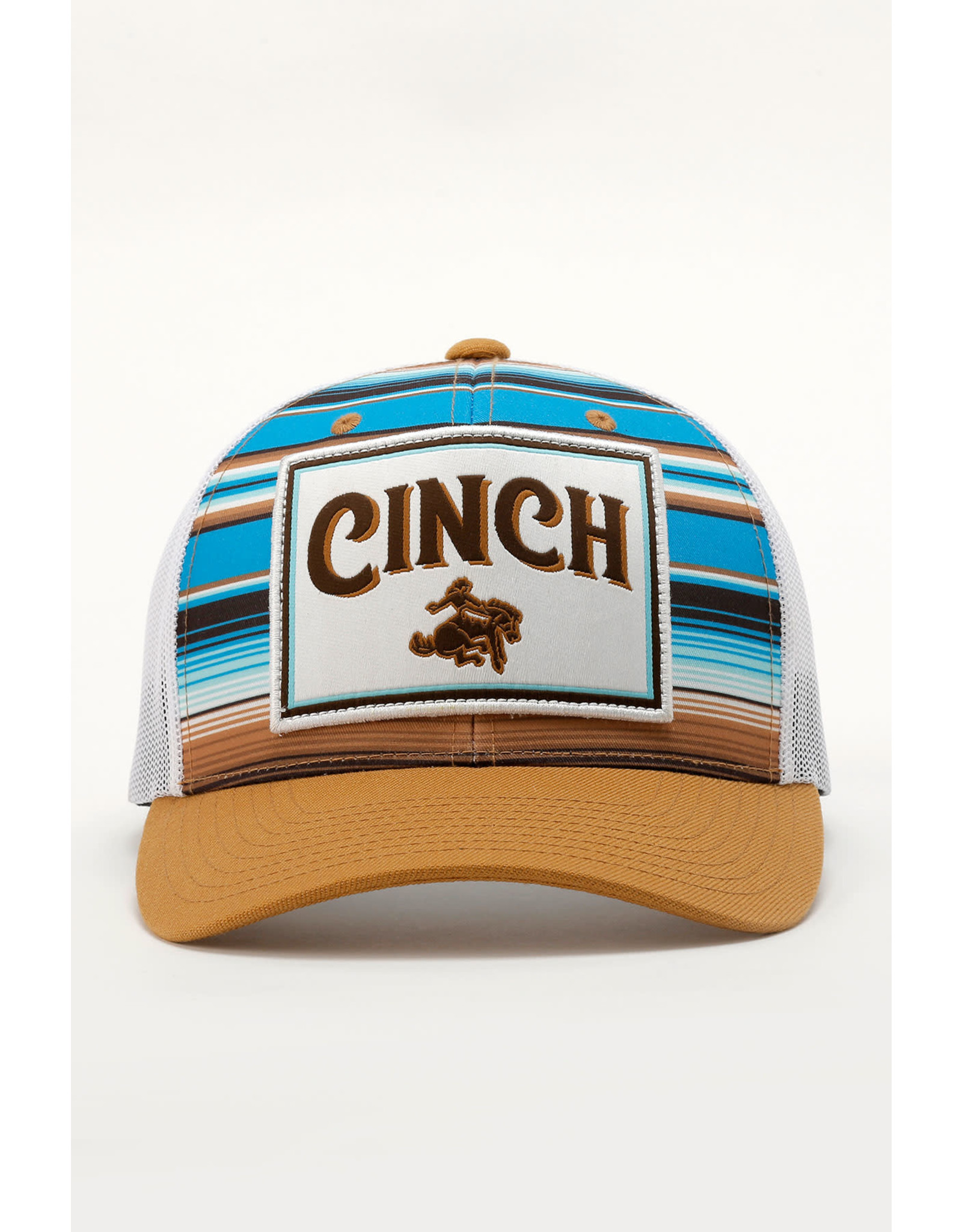 Cinch Cinch Men's Teal/Khaki Serape Rodeo Trucker Cap MCC0660612