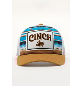 Cinch Cinch Men's Teal/Khaki Serape Rodeo Trucker Cap MCC0660612