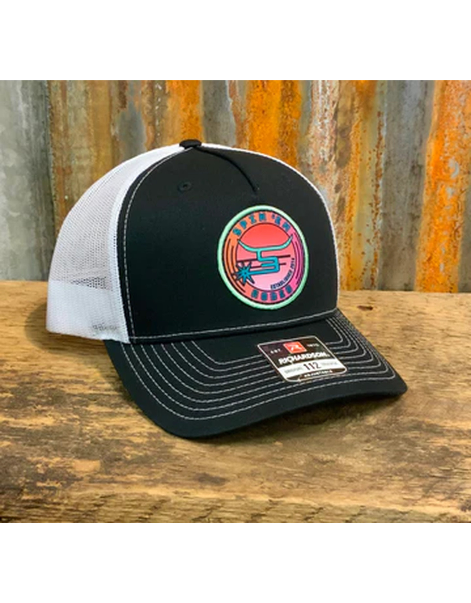 Spin Em Spin Em "Retro" Black Cap