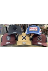 Hooey Hooey Bronx Maroon Patch 2203T-MABK Cap OSFA
