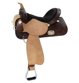 High Horse Circle Y The Proven Walnut  6212-7401-05 Liberty 14" Seat Wide Tree Barrel Saddle