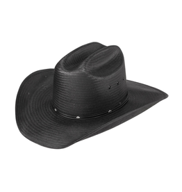 Stallion by Stetson Bullock Black Straw Hat SSBLLK-694007