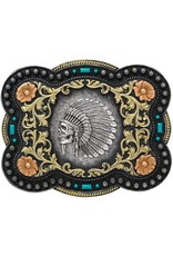 Nocona Nocona Indian Headdress 37038 Buckle