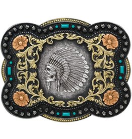 Nocona Nocona Indian Headdress 37038 Buckle