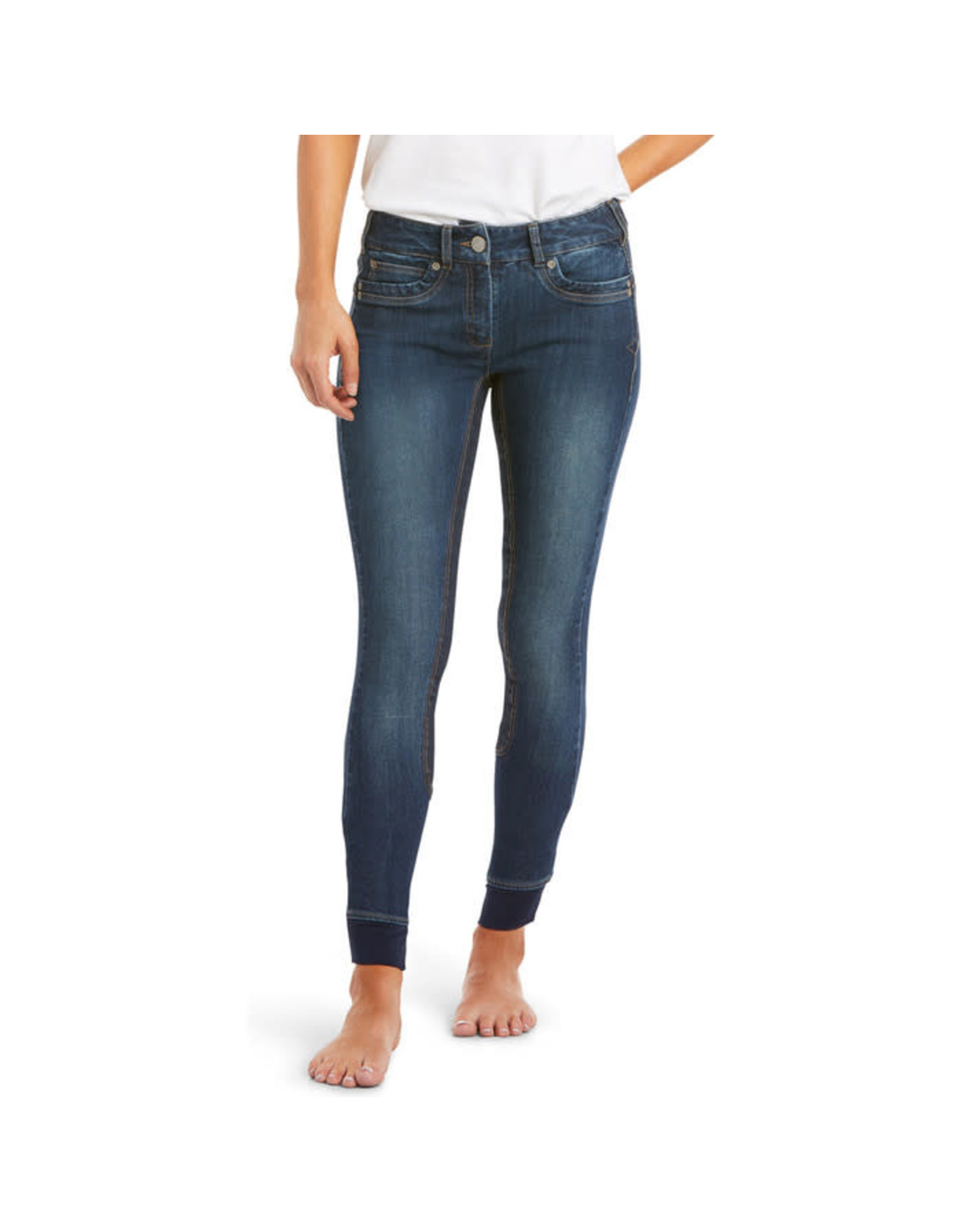 Ariat Ladies Halo Denim 10035312 Fullseat Breeches