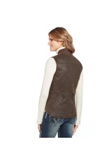 Cripple Creek Antique Brown Ladies Concealed Carry CW8319 Quilted Vest
