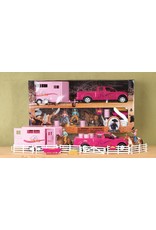 M&F Bigtime Rodeo Pink Truck & Trailer 50644