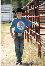 Cinch Cinch Lead This Life Herd Shot MTT7670120 BLU Kids Tee