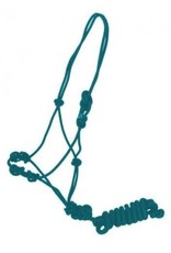 Showman Showman Teal Training Knotted Rope Halter 4340X