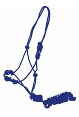Showman Showman Royal Blue Training Knotted Rope Halter 4340X