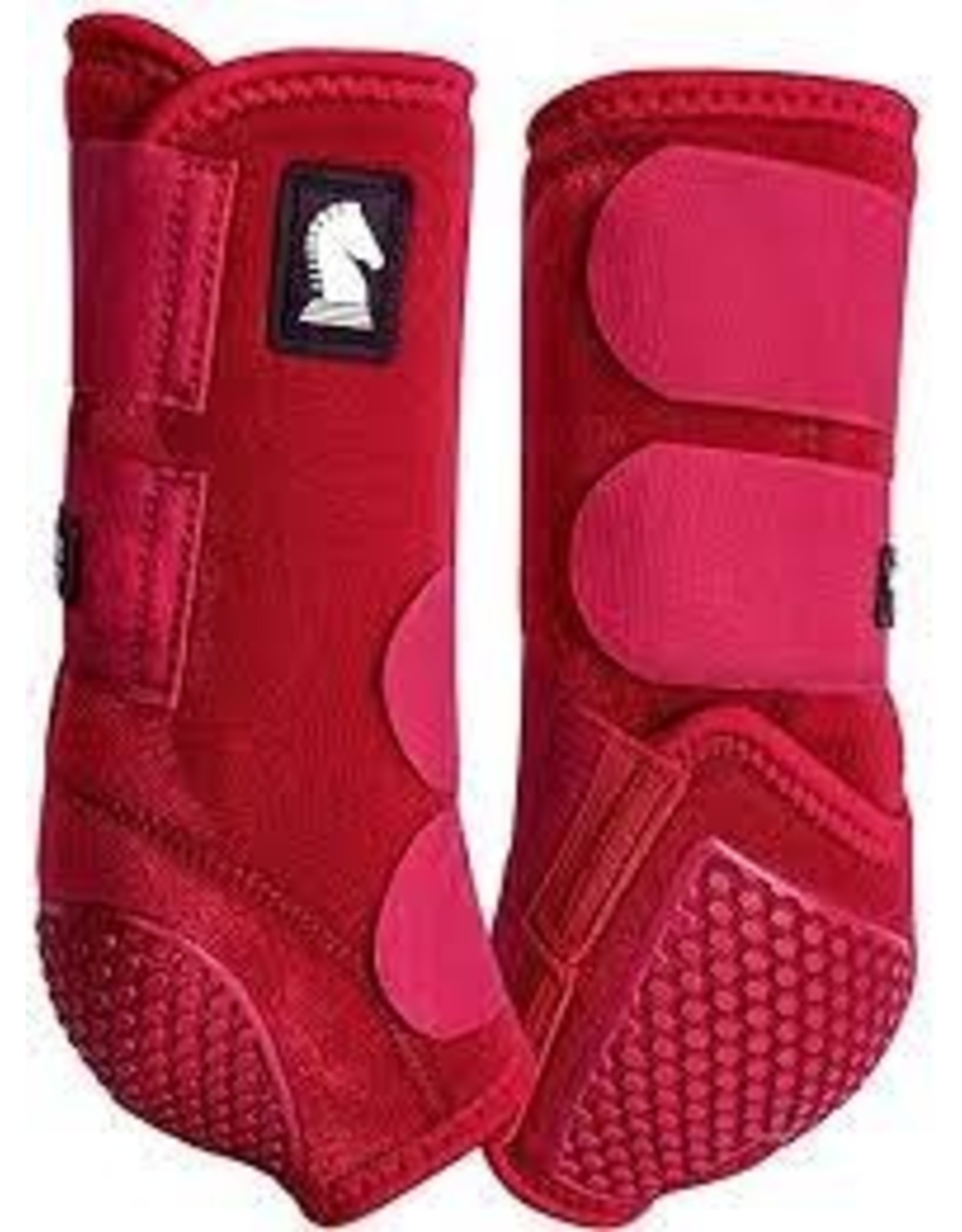 Classic Equine Flexion Crimson Hind Boots FCLS202 Sz. Large