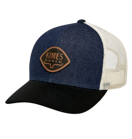 Kimes Ranch Kimes Ranch Lark Trucker Denim Snapback Cap