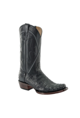 R. Watson Mens Exotic Black Caiman Belly RW2000-1 Western Boots