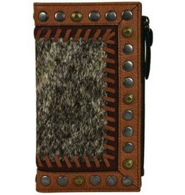 Tony Lama Tony Lama Brindle Hair On Cognac Ladies Wallet 2131725W