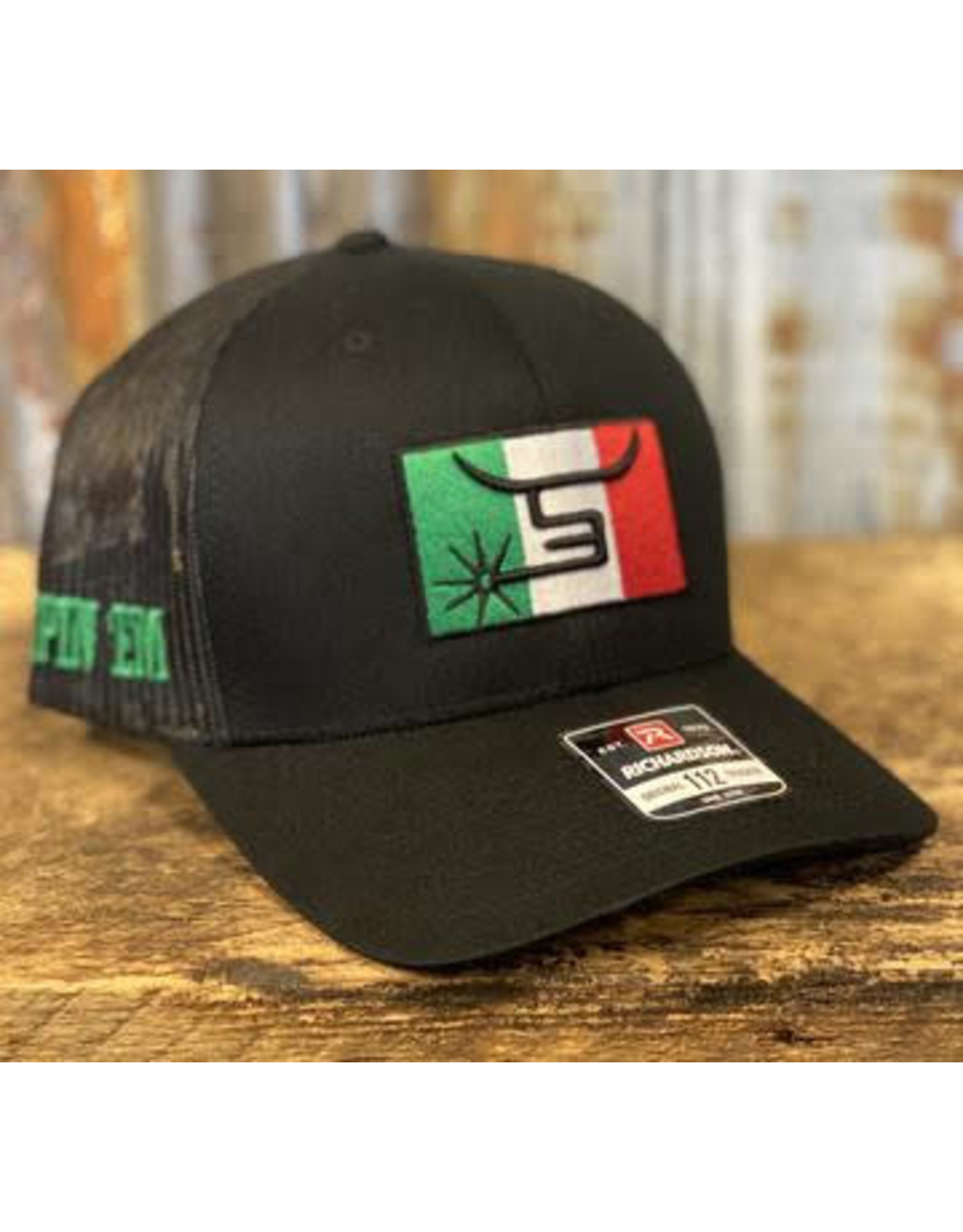 Spin Em Spin Em "Cinco De Mayo" Mexican Flag Cap