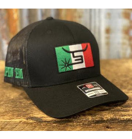 Spin Em Spin Em "Cinco De Mayo" Mexican Flag Cap