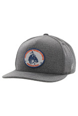 Hooey Hooey PRCA Bucking Horse Patch 2235T Grey Cap